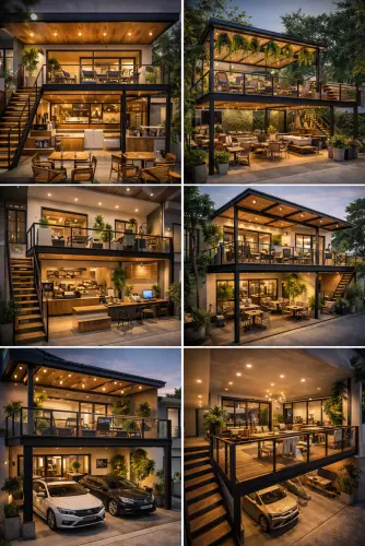 Mezannine Cafe Modern di Kresek